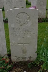 Etaples Military Cemetery - Coleman, David John